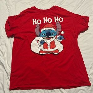 Disney Stitch Christmas Graphic T-Shirt